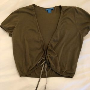 White + Warren sweater vest